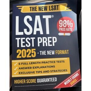LSAT Test Prep 2025 Book The NEW Ethan sterling 6 Full practice test NEW